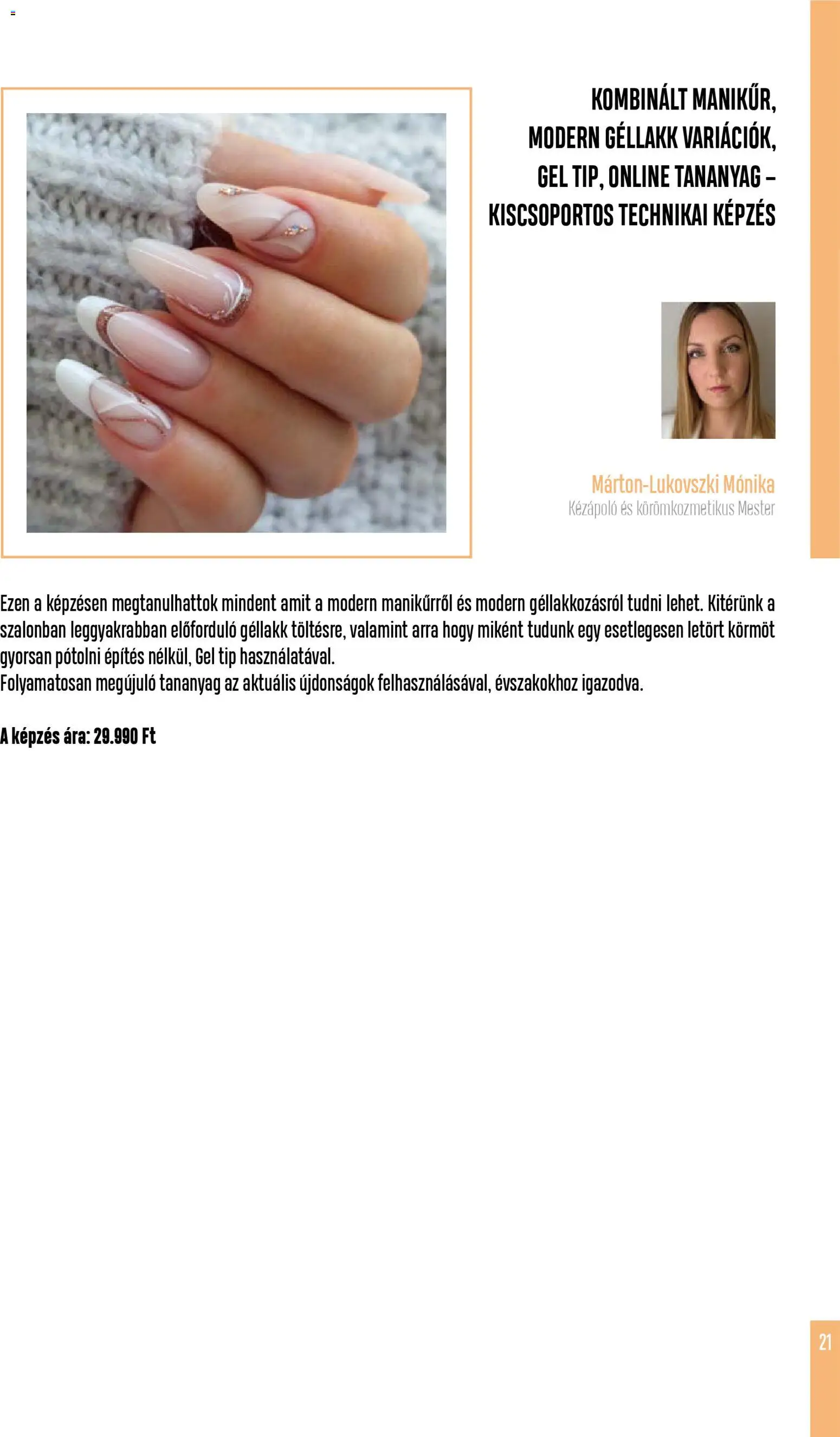 Crystal Nails akciós ujság - amely érvényes a következő dátumtól: 01.12.2025 | Oldal: 21