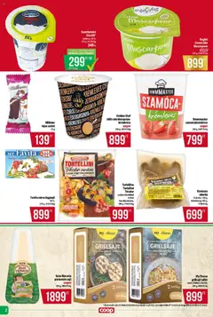 COOP Szolnok akciós ujság - amely érvényes a következő dátumtól: 26.06.2025 | Oldal: 2 | Termékek: Édesburgonya, Tortellini, Mascarpone, Tészta