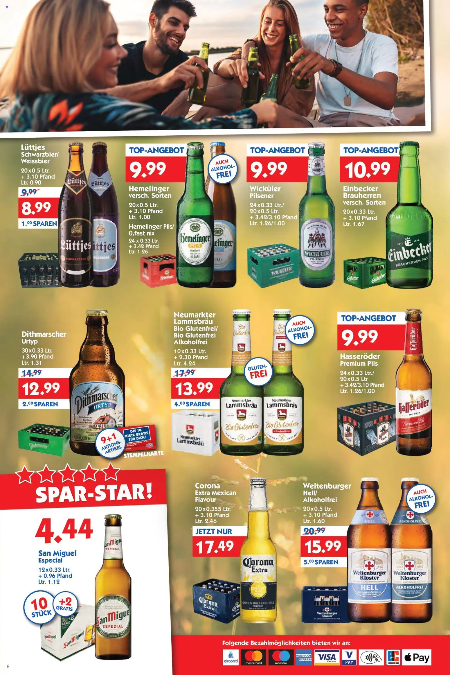 HOL’AB! Prospekt 	 – gültig ab 07.04.2026 | Seite: 2 | Produkte: Weißbier, Pils, Hasseröder