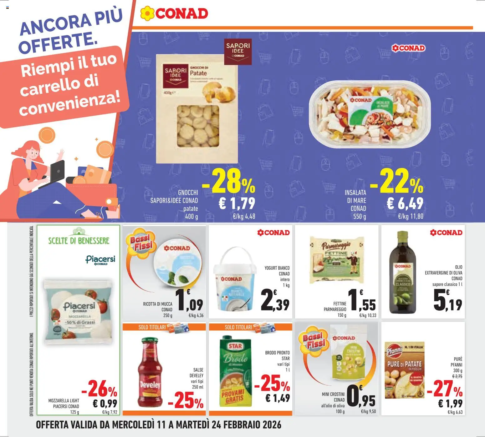 Volantino Conad del 11.02.2026 | Pagina: 28