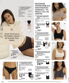 Pogląd oferty "BonPrix Katalog" - ważna od 19.02.2026 | Strona: 80 | Produkty: Stringi, Biustonosz, Tekstylia