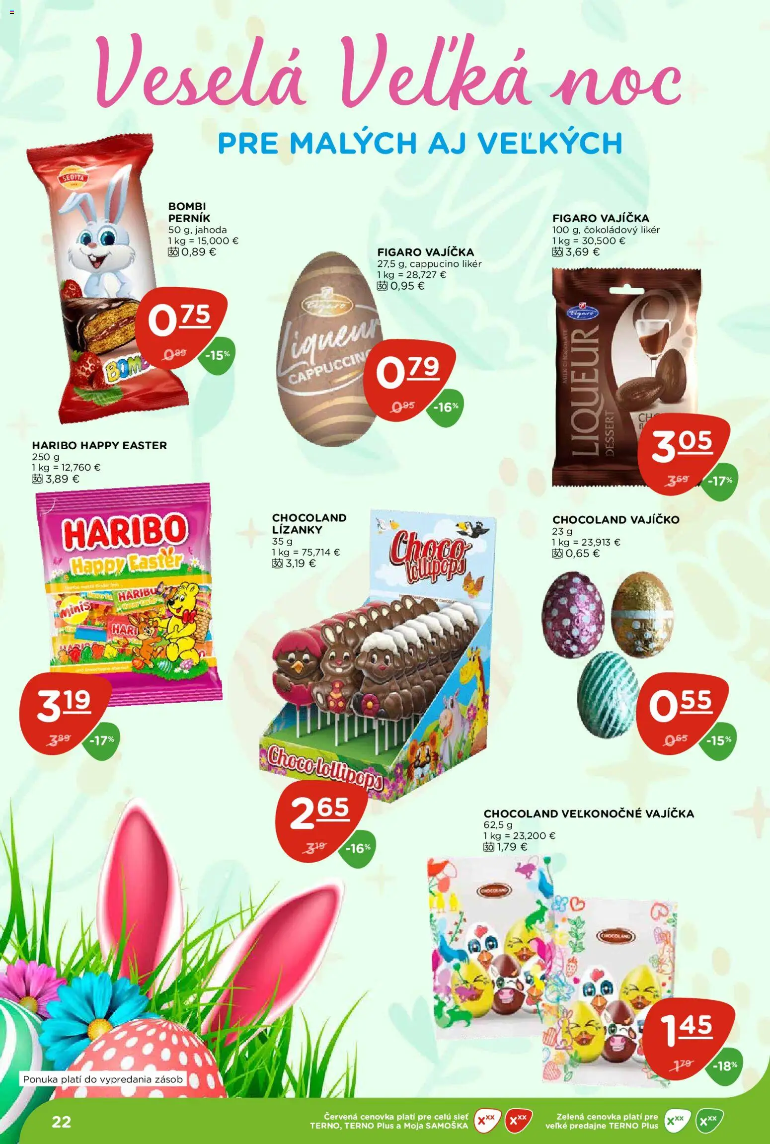 Nové Terno akcie – leták je platný od 19.03.2026 | Strana: 22