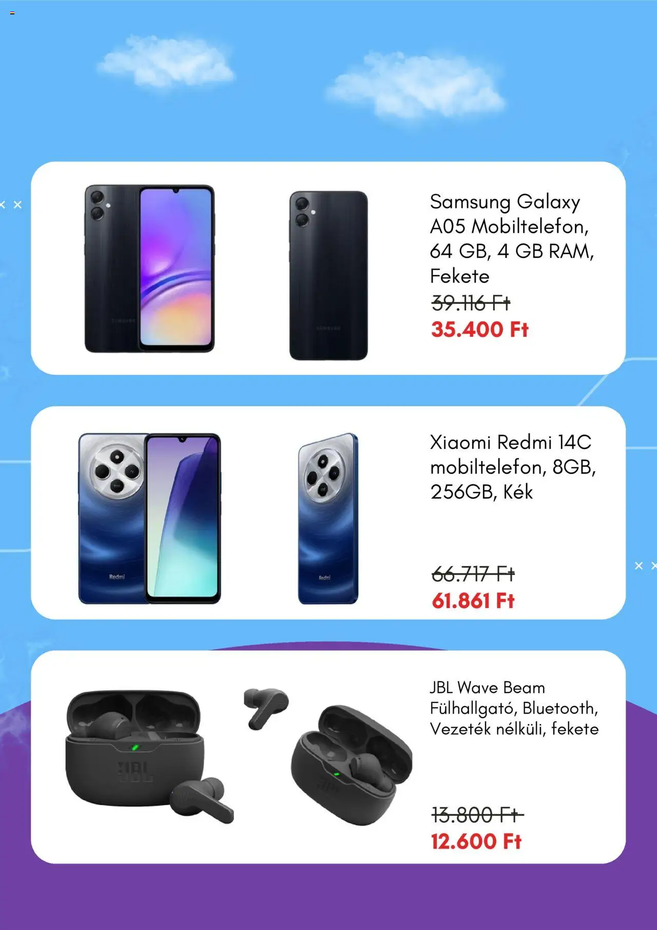 eMAG akciós ujság - amely érvényes a következő dátumtól: 26.08.2025 | Oldal: 2 | Termékek: Xiaomi, Samsung