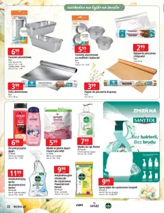 Pogląd oferty "E.Leclerc gazetka - Zielona Góra Wielkanoc" - ważna od 17.03.2026 | Strona: 22 | Produkty: Mydło w płynie, Prysznic, Babeczki, Mydło
