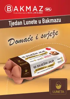 Bakmaz - Tjedan Lunete - Pregled kataloga iz trgovine Bakmaz, vrijedi od 03.11.2025