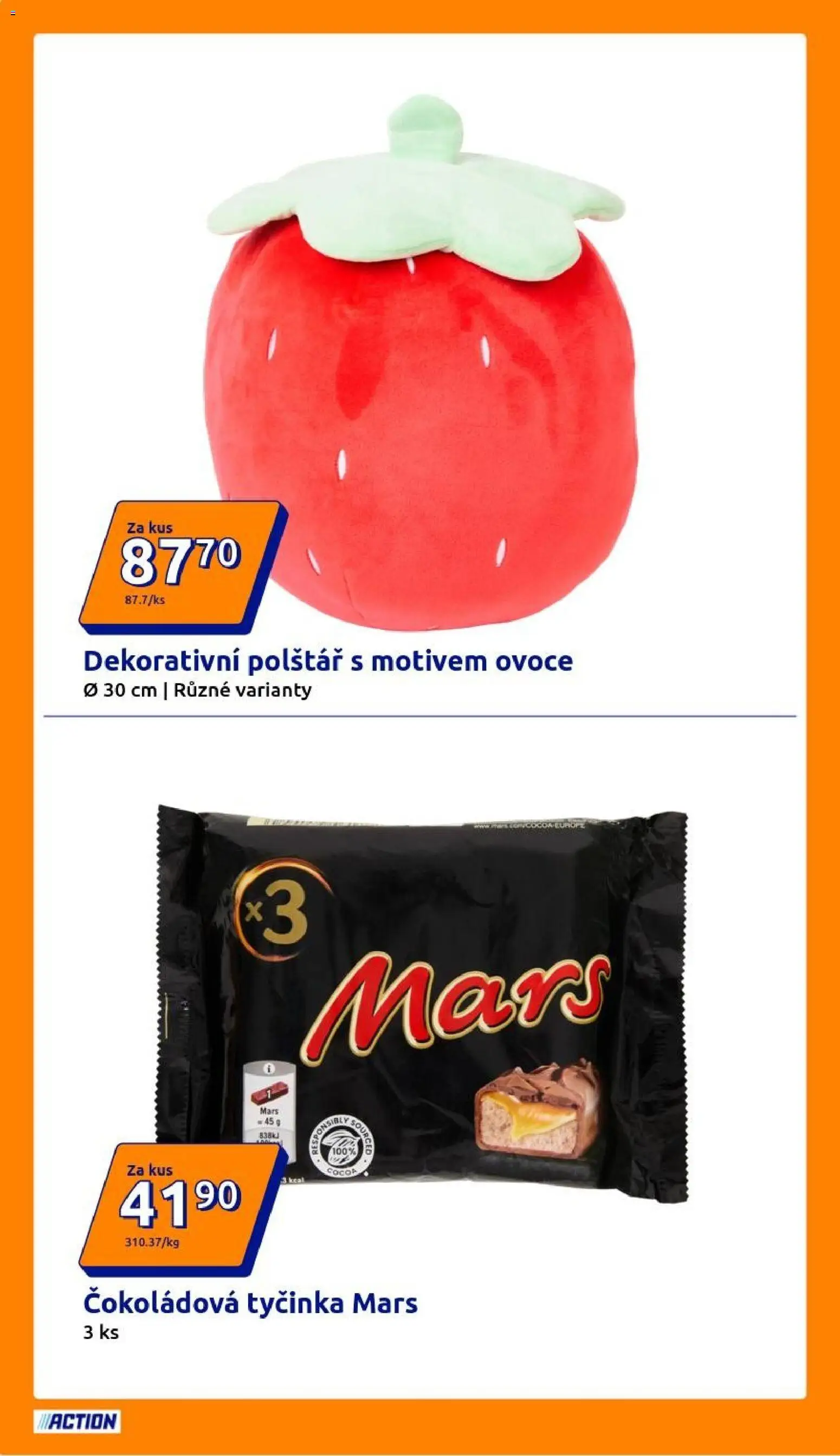 Action leták od 01.04.2026 | Strana: 10 | Produkty: Ovoce, Polštář