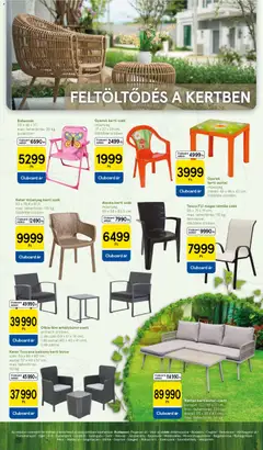 Tesco katalógus - amely érvényes a következő dátumtól: 08.04.2026 | Oldal: 19 | Termékek: Bútor, Kerti szék, Asztal, Kerti bútor