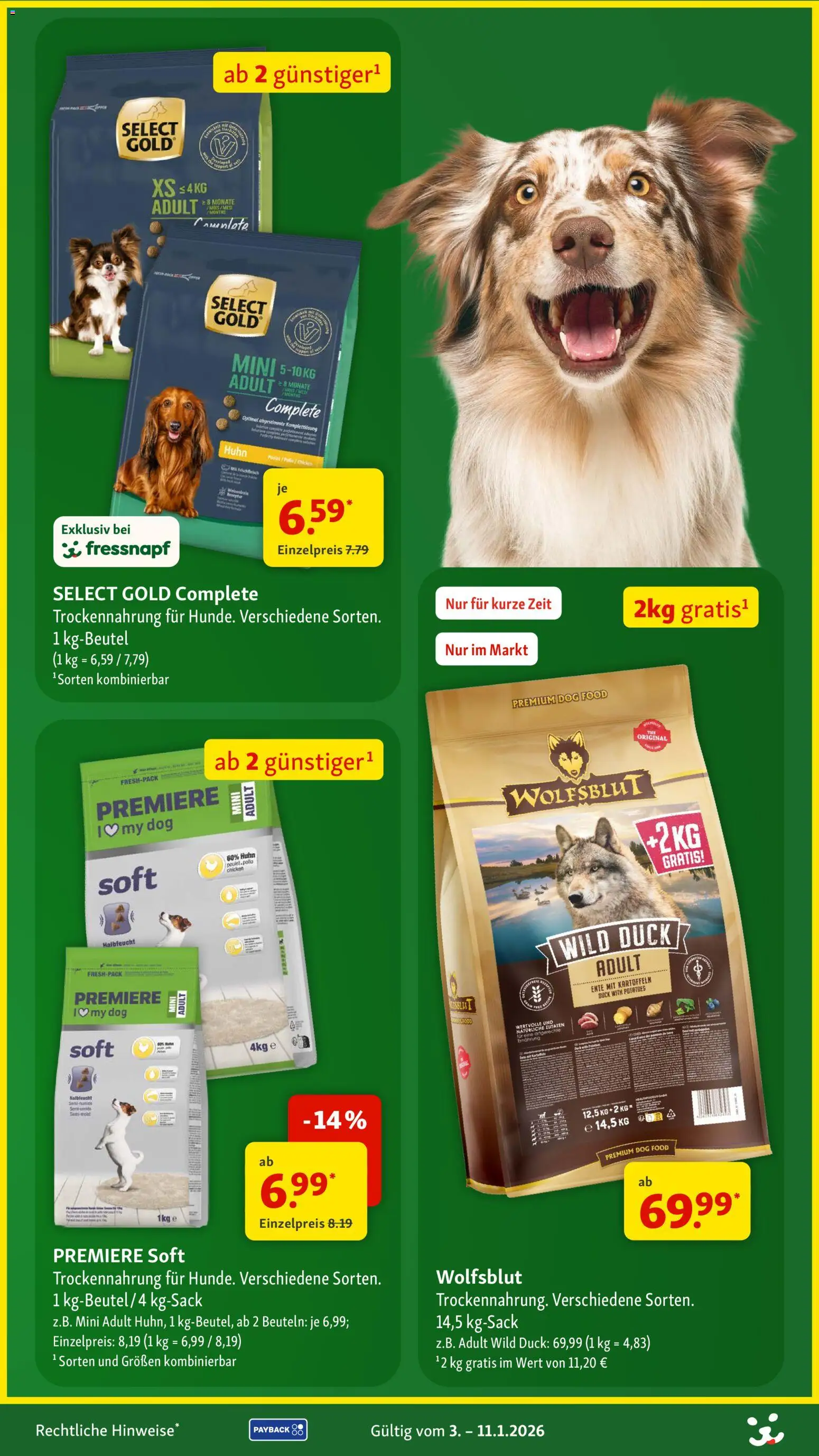 Fressnapf Aktionen – gültig ab 03.01.2026 | Seite: 14 | Produkte: Kartoffeln