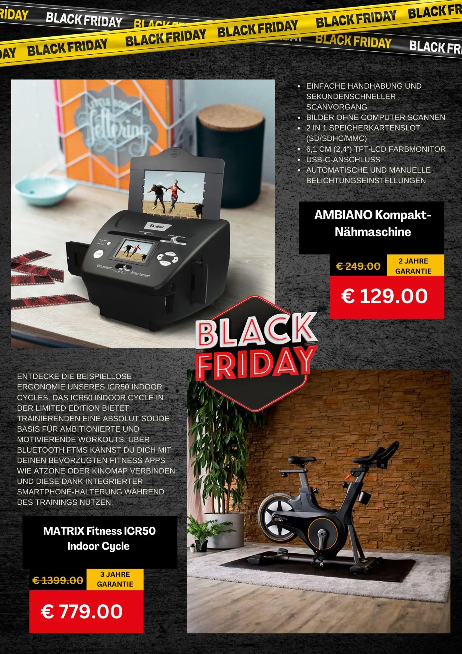 Hofer - Black Friday gültig ab 28.11.2025 | Seite: 2 | Produkte: Computer, Nähmaschine