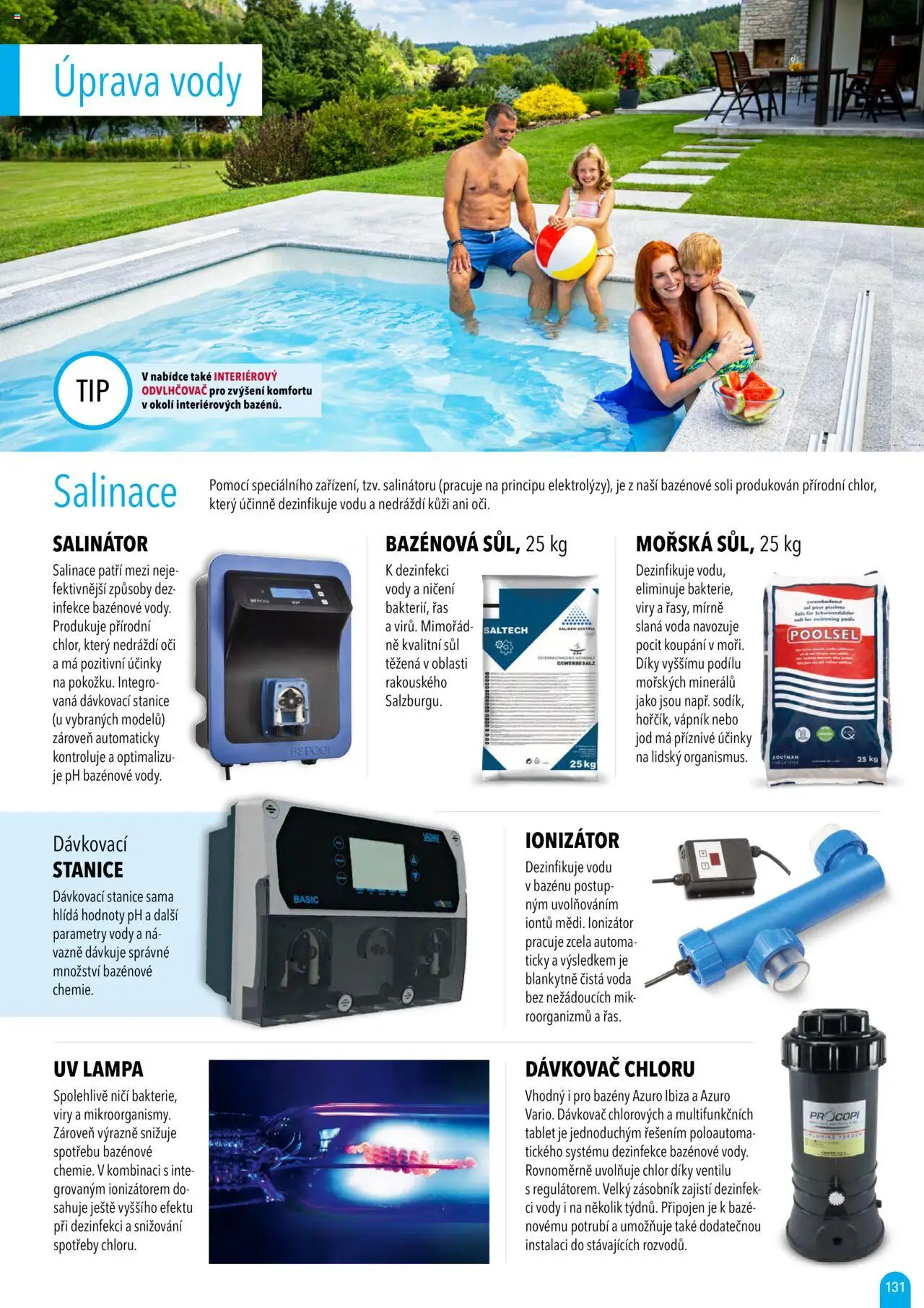 Mountfield katalog 2025 od 16.04.2025 | Strana: 131 | Produkty: Bazény, Voda, Dávkovač, Tablet