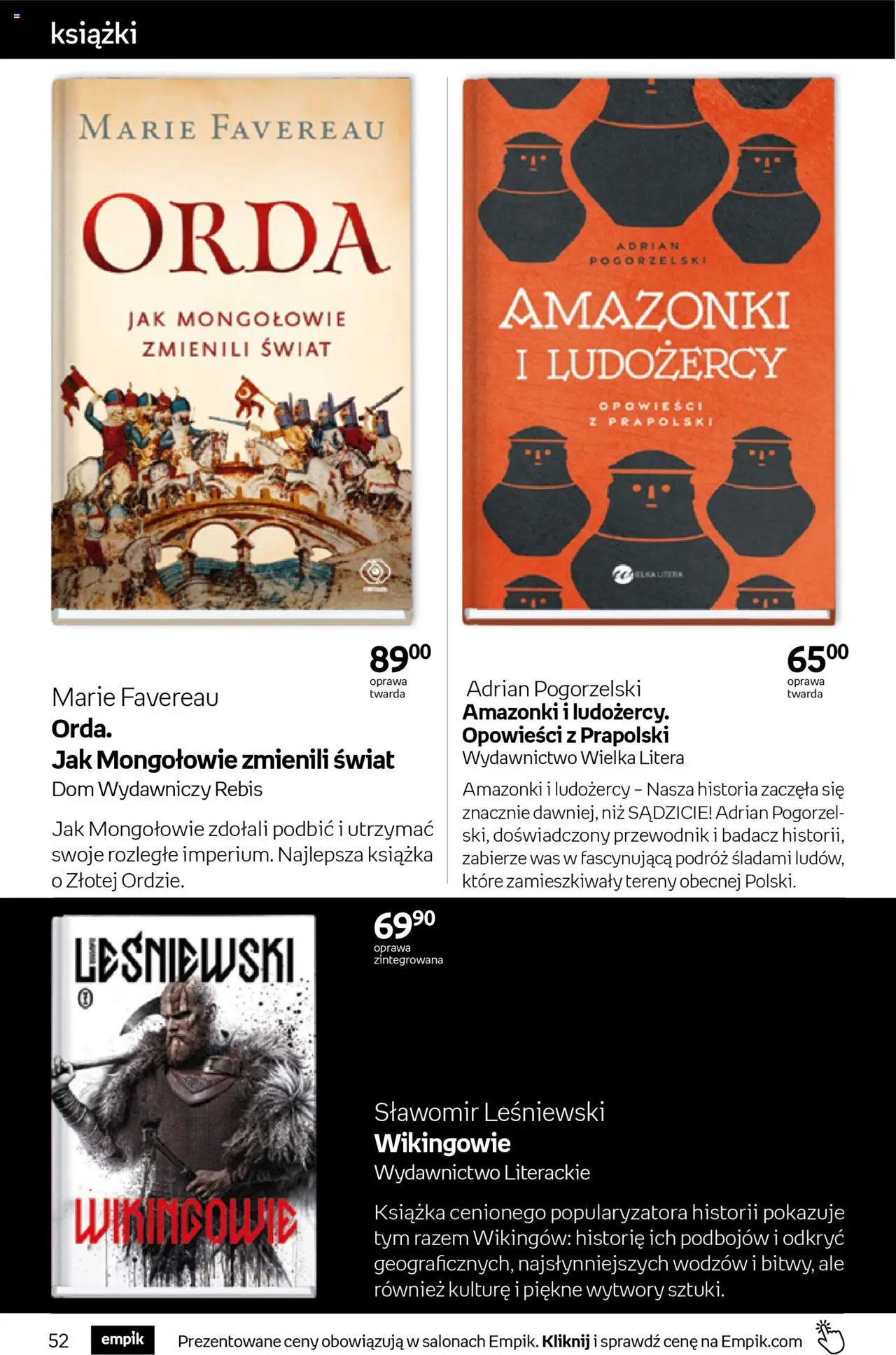 Empik promocje od 15.10.2025 | Strona: 52 | Produkty: Książki