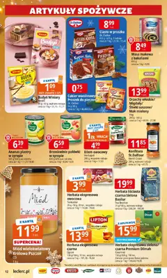 Pogląd oferty "E.Leclerc Gazetka" - ważna od 09.12.2025 | Strona: 12