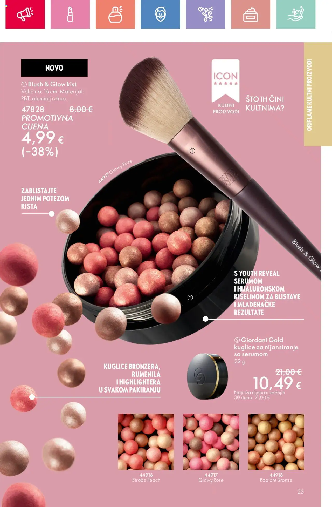 Oriflame katalog | vrijedi od 03.08.2025 | Stranica: 23 | Proizvodi: Kist