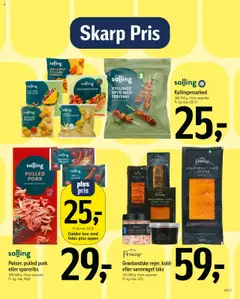 Føtex tilbudsavis – gyldig fra 12.09.2025 | Side: 3 | Produkter: Nuggets, Spareribs, Rejer, Grill