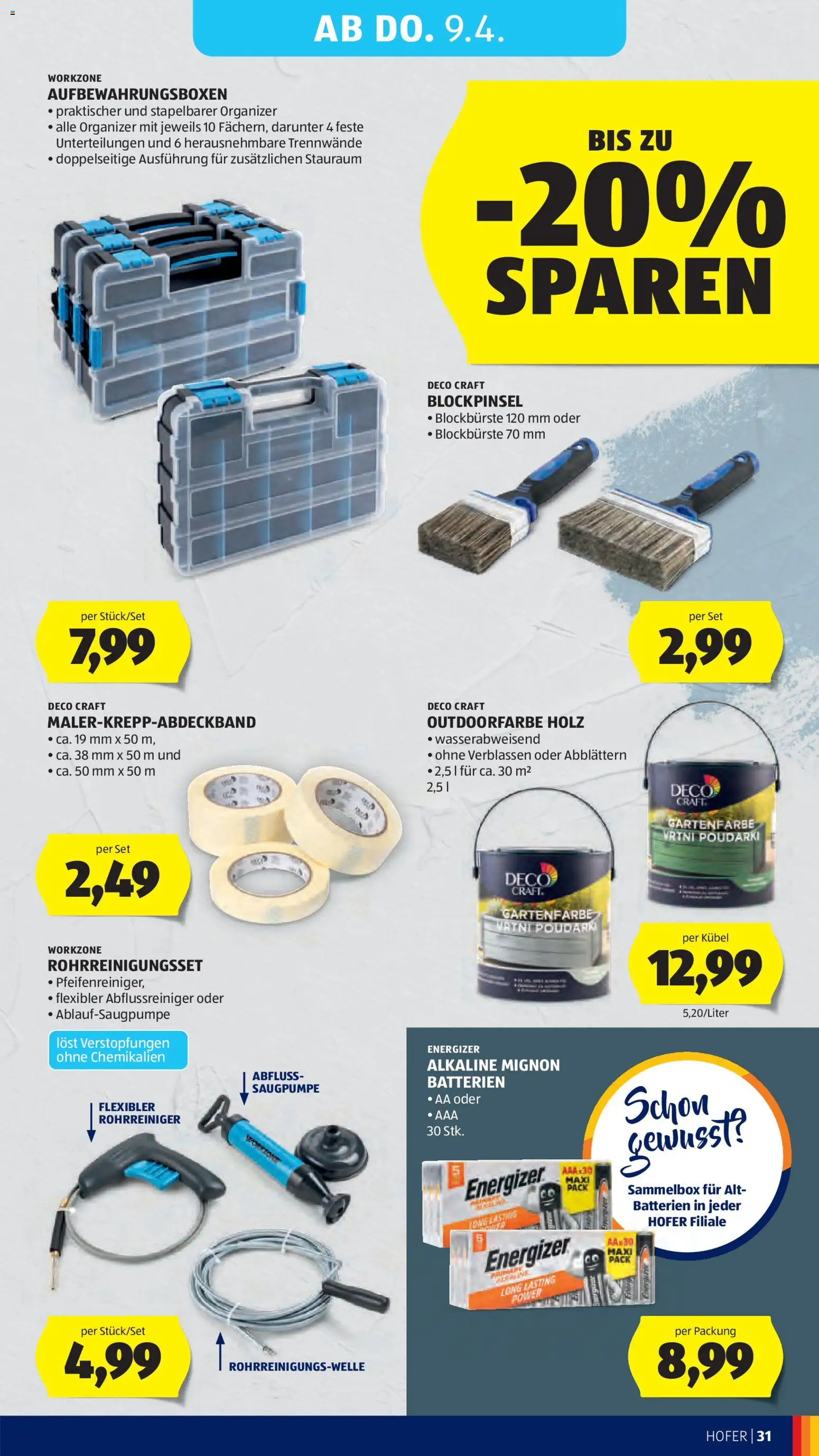 Hofer Flugblatt gültig ab 01.04.2026 | Seite: 35