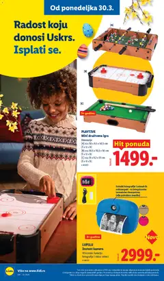 LUPILU Instant kamera, Instant kamera. Višestruke funkcije: fotografije i video snimci - pregled Lidl kataloga - važi od 26.03.2026 | Strana: 72 | Proizvode: Video, Kamera