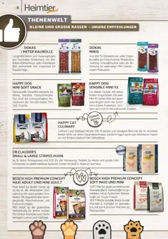 zookauf Heimtier Journal ab 01.10.2025 gültig | Seite: 8 | Produkte: Bosch, Wasser, Getreide