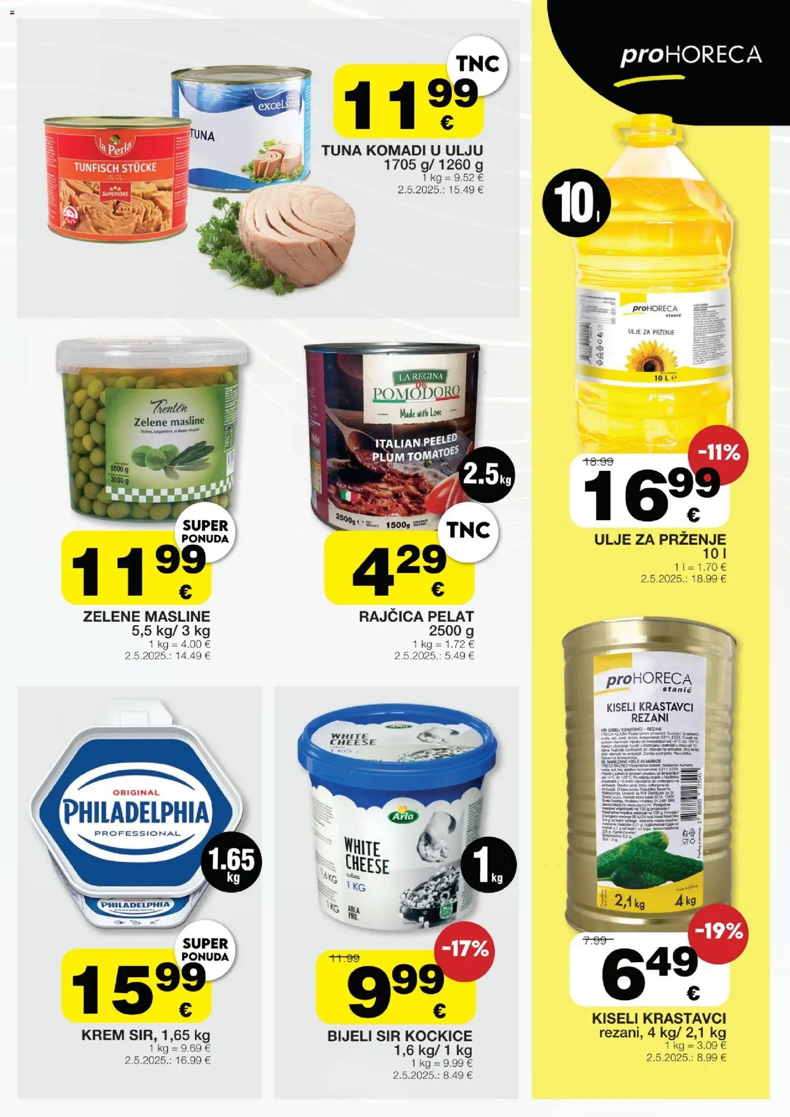 Stanić Diskont katalog | vrijedi od 09.04.2026 | Stranica: 3 | Proizvodi: Ulje, Masline, Sol, Tuna