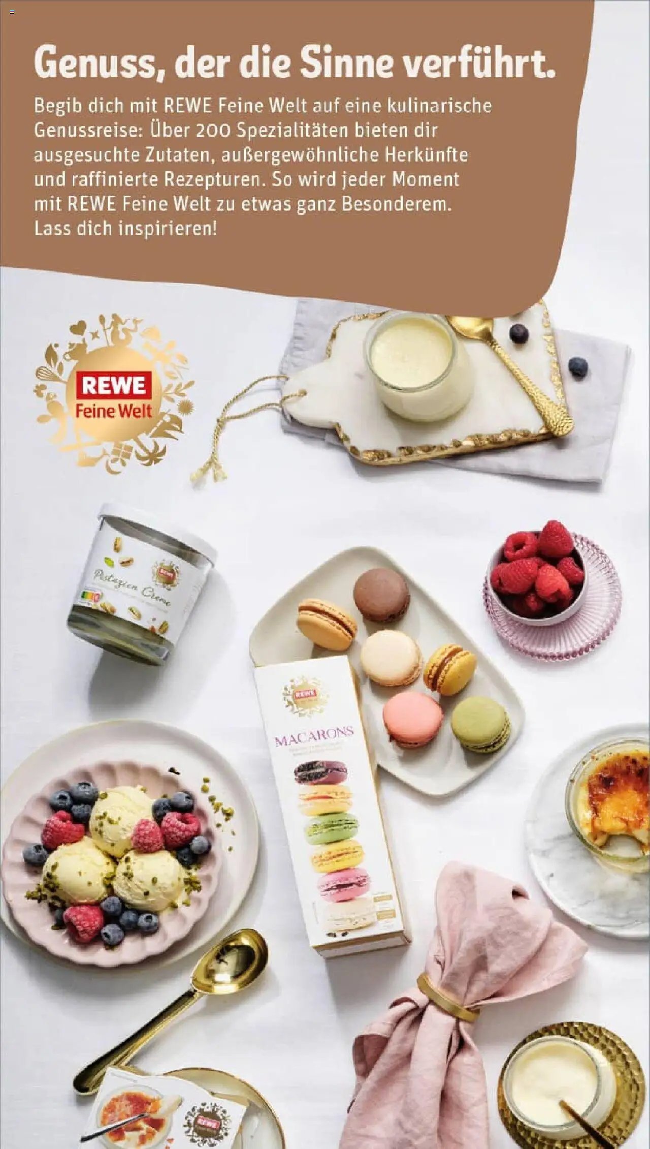 Rewe prospekt Frankfurt / Gateway Gardens	 - gültig ab dem 22.06.2025 | Seite: 15 | Produkte: Pistazien, Creme
