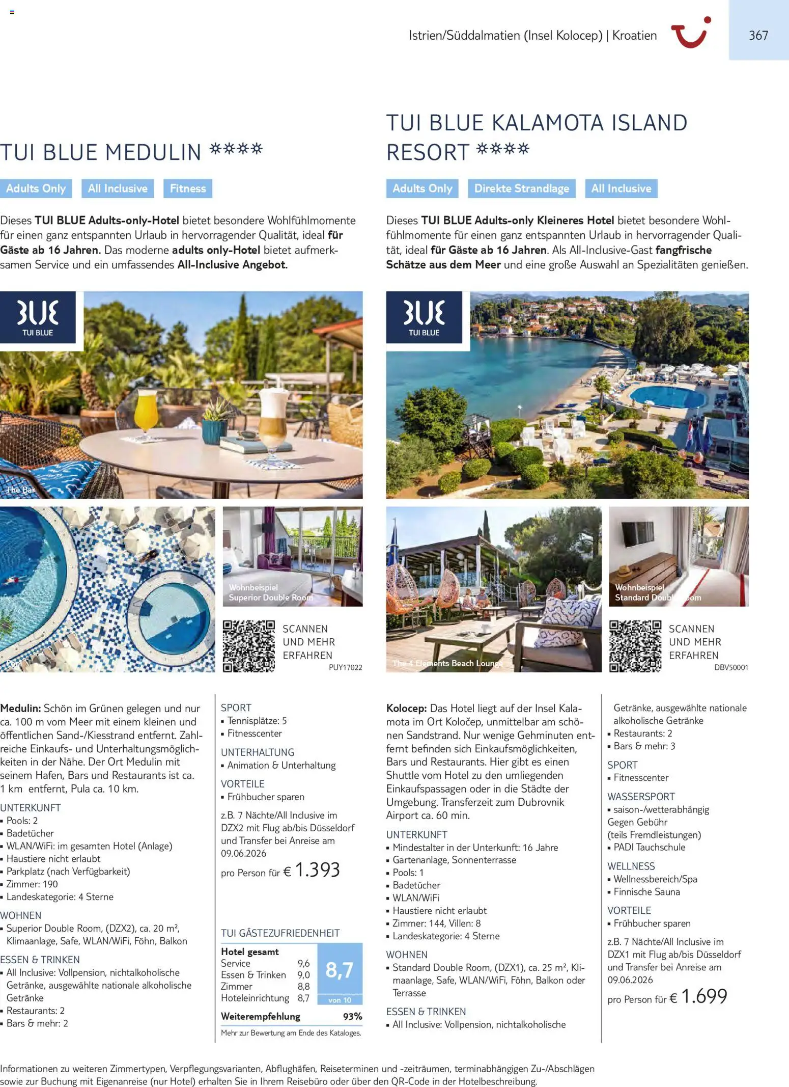 Aida  Südeuropa & Nordafrika 2026/27 – gültig ab 01.01.2026 | Seite: 367