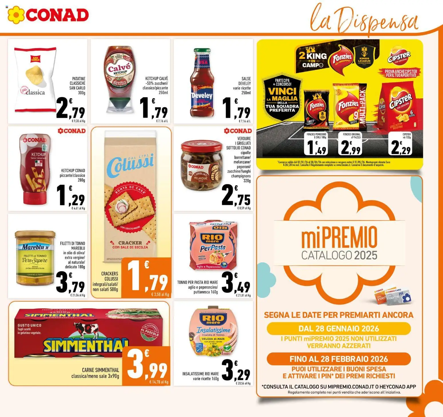 Volantino Conad del 29.01.2026 | Pagina: 17 | Prodotti: Cipolle, Sale, The, Melanzane