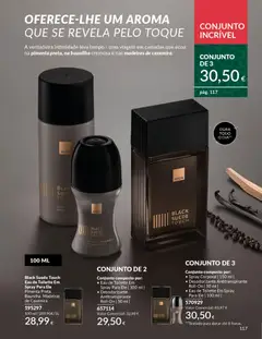 Pré-visualização Catálogo Avon Campanha 11 Black Friday válido de 01.11.2025 | Página: 117 | Produtos: Eau de toilette, Desodorizante, Antitranspirante, Madeiras