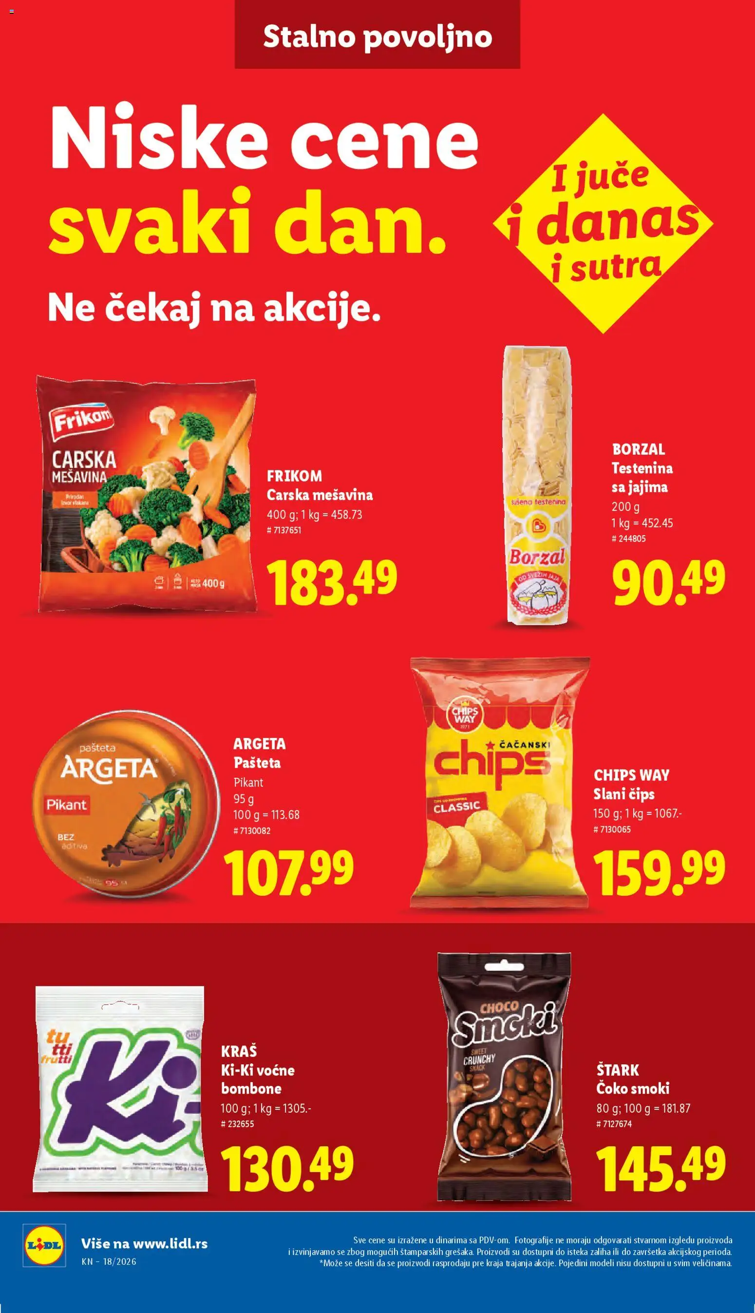 Lidl katalog - važi od 30.04.2026 | Strana: 48 | Proizvode: Bombone, Smoki, Candy, Pašteta