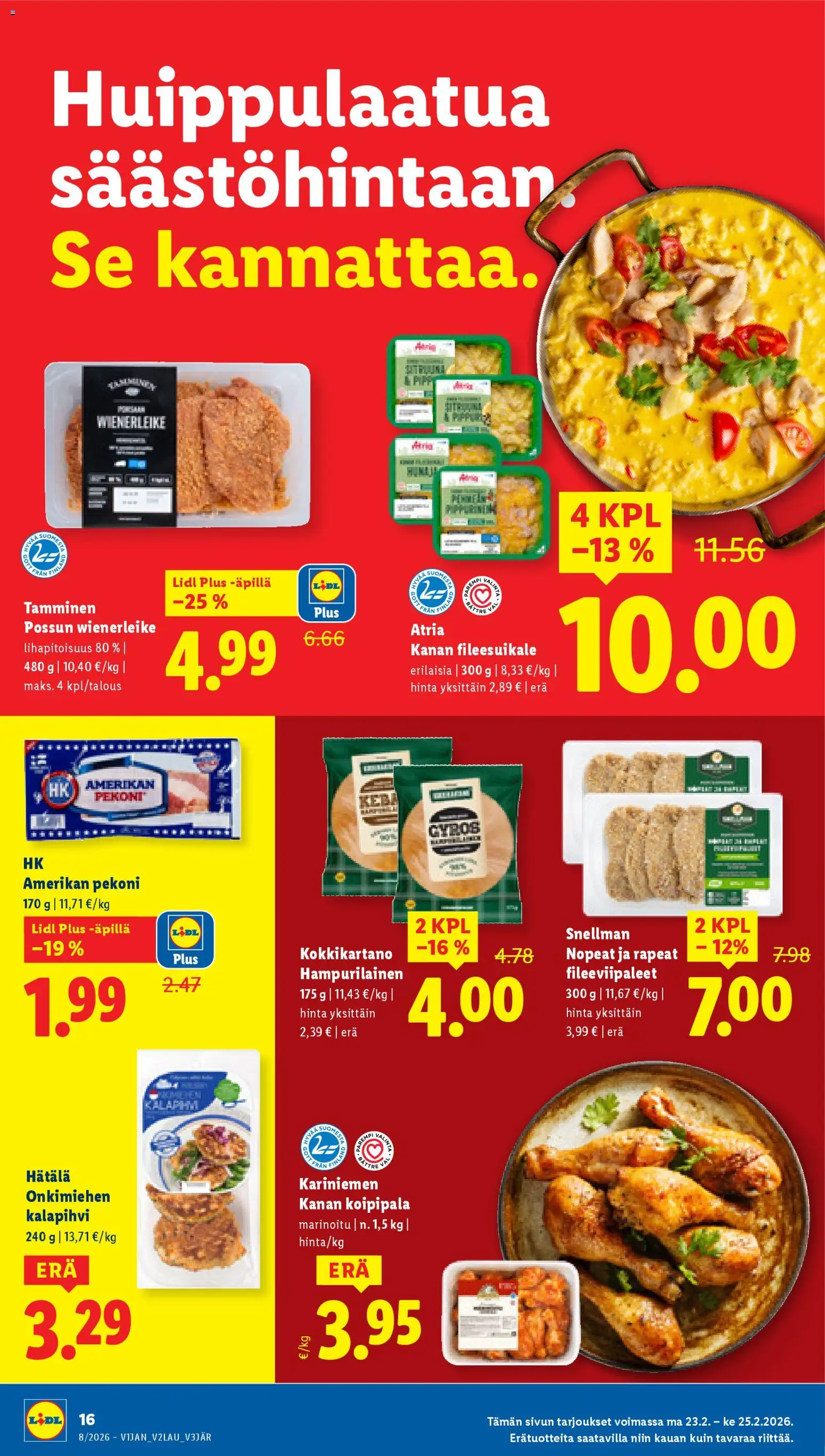 Lidl tarjoukset - Rovaniemi – voimassa 19.02.2026 alkaen | Sivu: 22