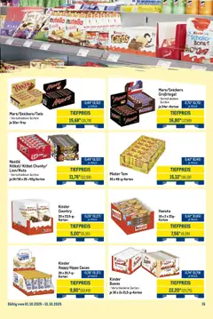 Metro Wochen-Angebote Händler ab 13.10.2025 gültig | Seite: 25 | Produkte: Kinder bueno, Milka, Snickers, Twix