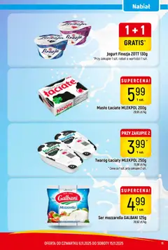 Pogląd oferty "Piotruś Pan Gazetka" - ważna od 06.11.2025 | Strona: 11 | Produkty: Ser, Jogurt, Masło łaciate, Twaróg