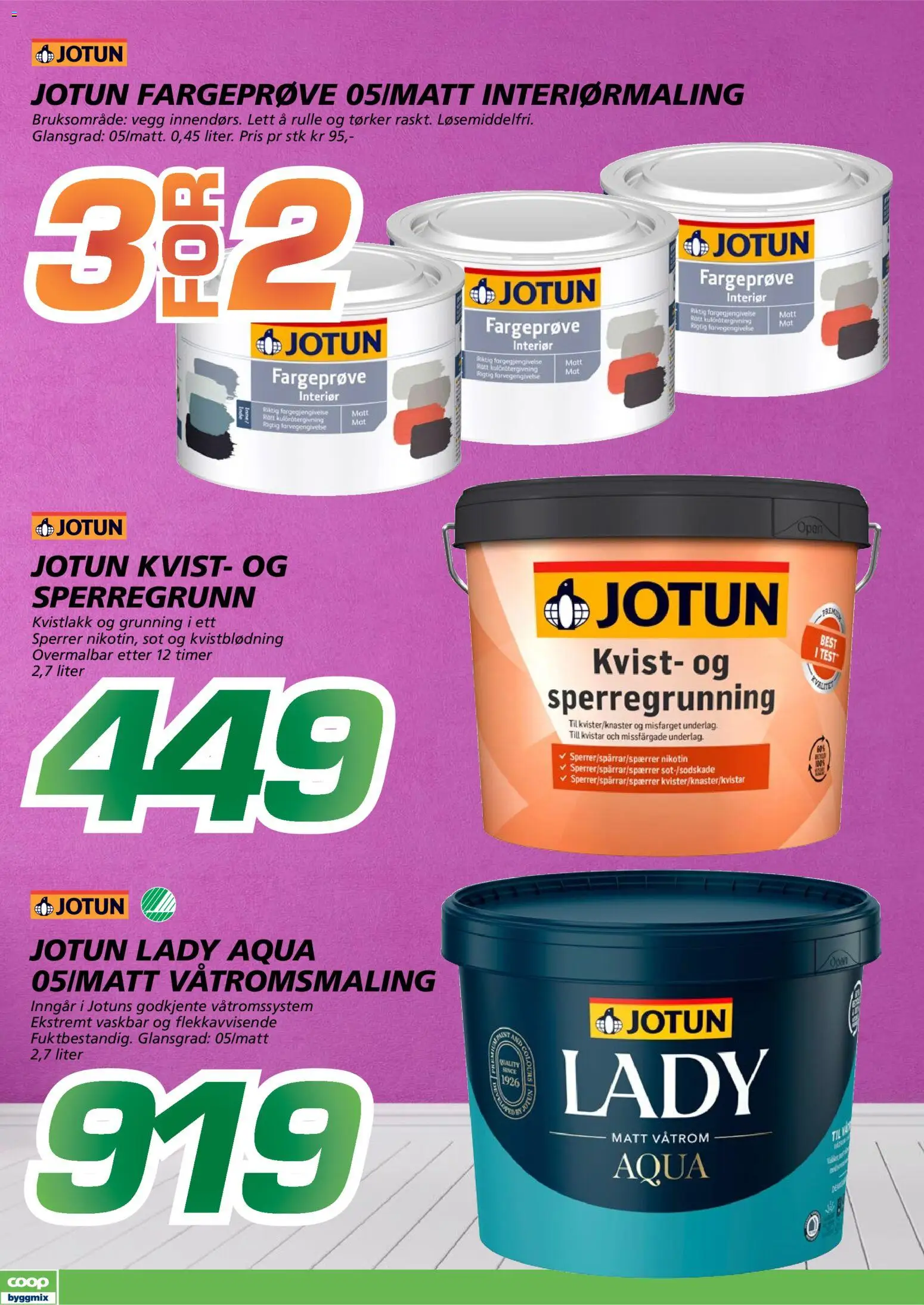 {H1} | Side: 2 | Produkter: Nal, Interiør