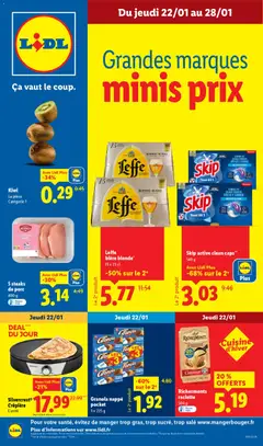 LIDL - Prévisualisation de LIDL catalogue semaine 4 valide à partir de 22.01.2026