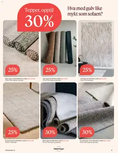 Forhåndsvisning av Møbelringen kundeavis gyldig fra 10.02.2026 | Side: 15 | Produkter: Teppe
