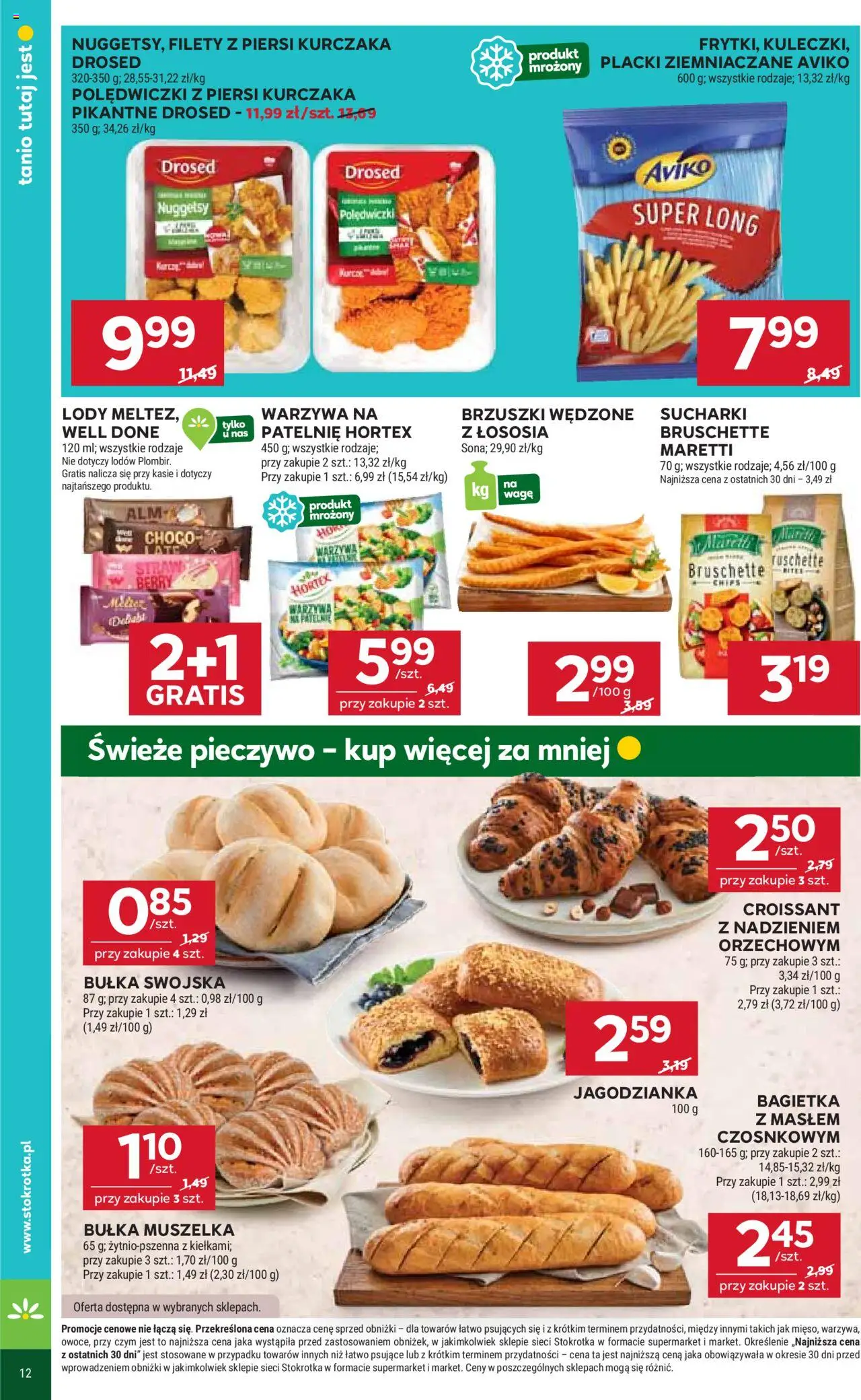 Stokrotka Gazetka - Market od 21.08.2025 | Strona: 18 | Produkty: Piersi, Patelnie, Lody, Warzywa