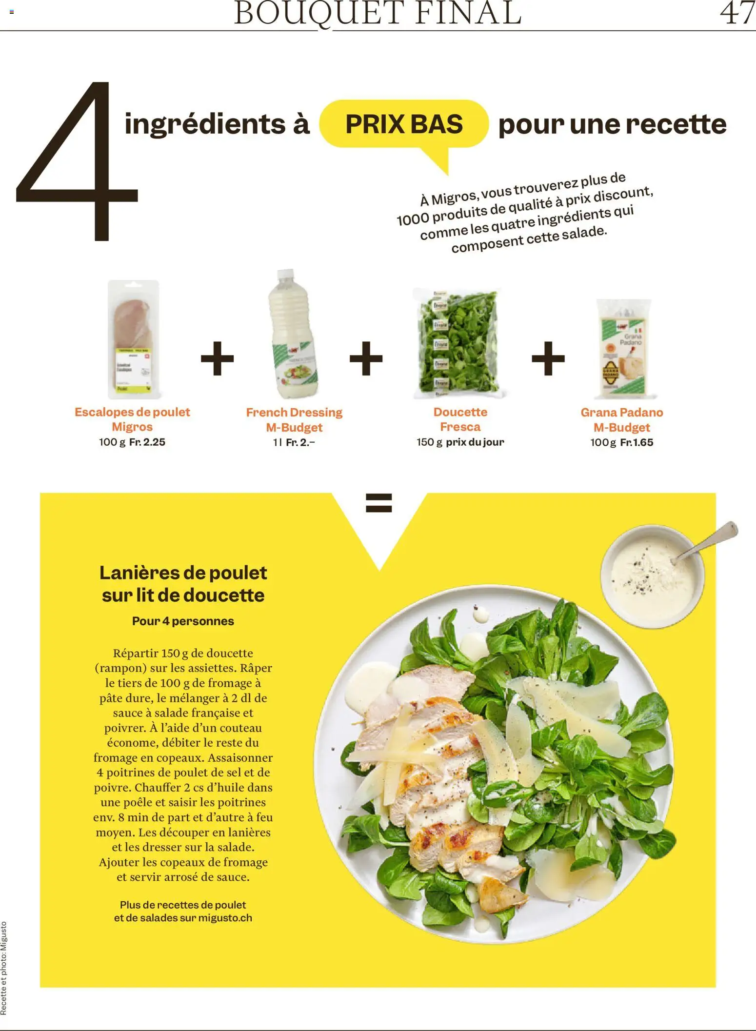 Migros Magazin FR – gültig ab 05.01.2026 | Seite: 47 | Produkte: Dressing