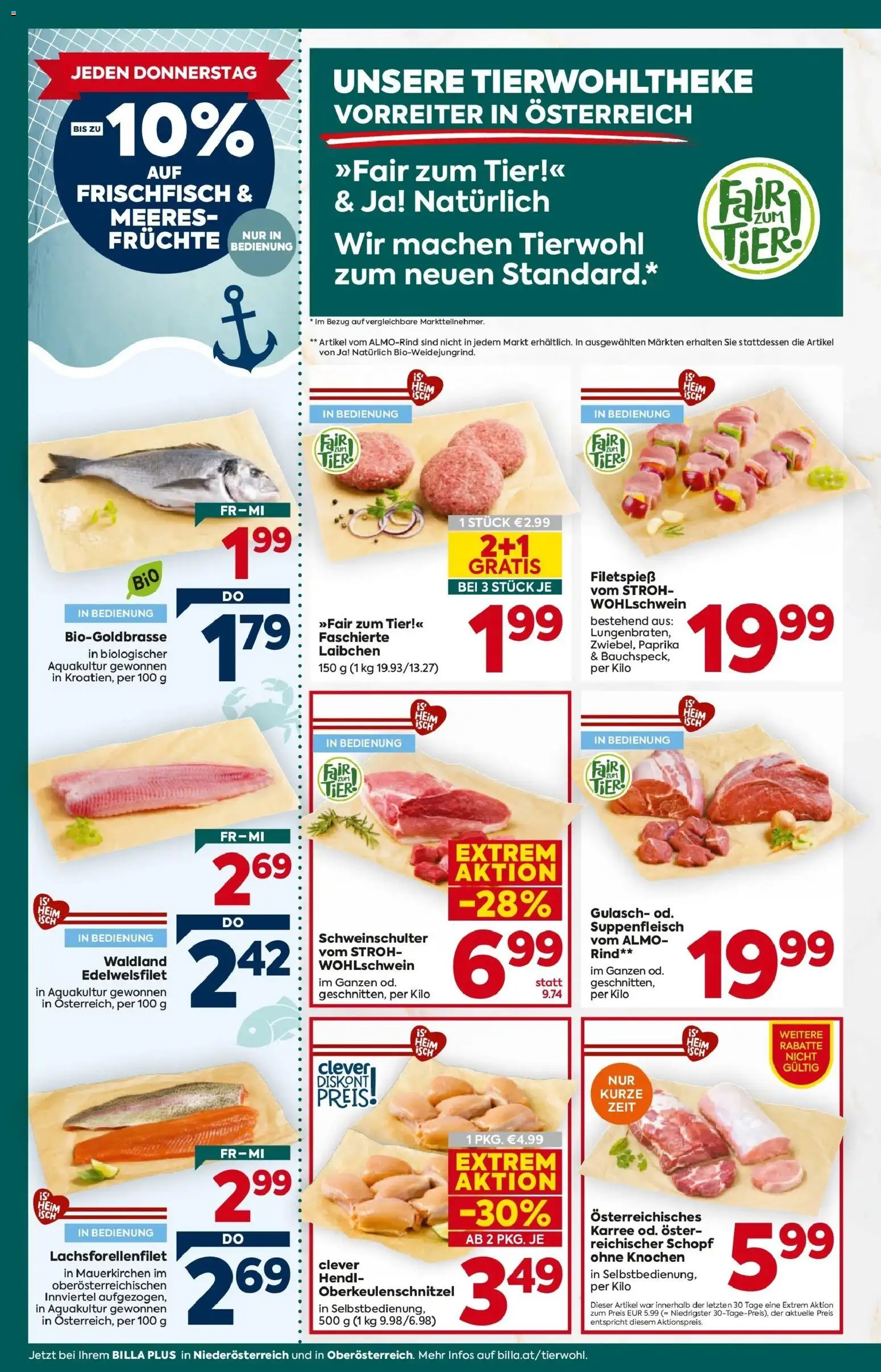 Billa Plus Flugblatt - Oberösterreich gültig ab 16.04.2026 | Seite: 8