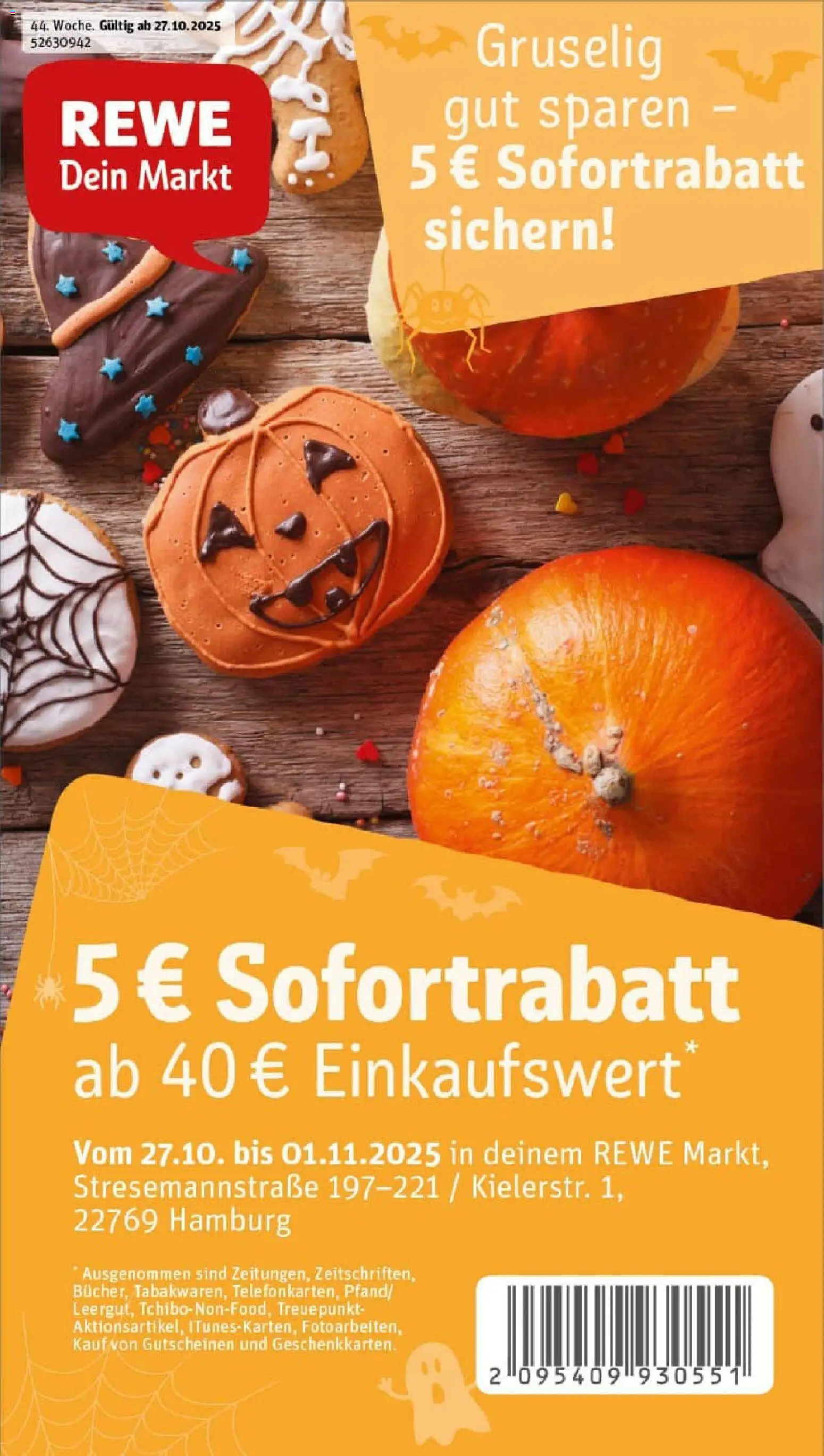 Rewe prospekt Hamburg	 – gültig ab 26.10.2025 | Seite: 1