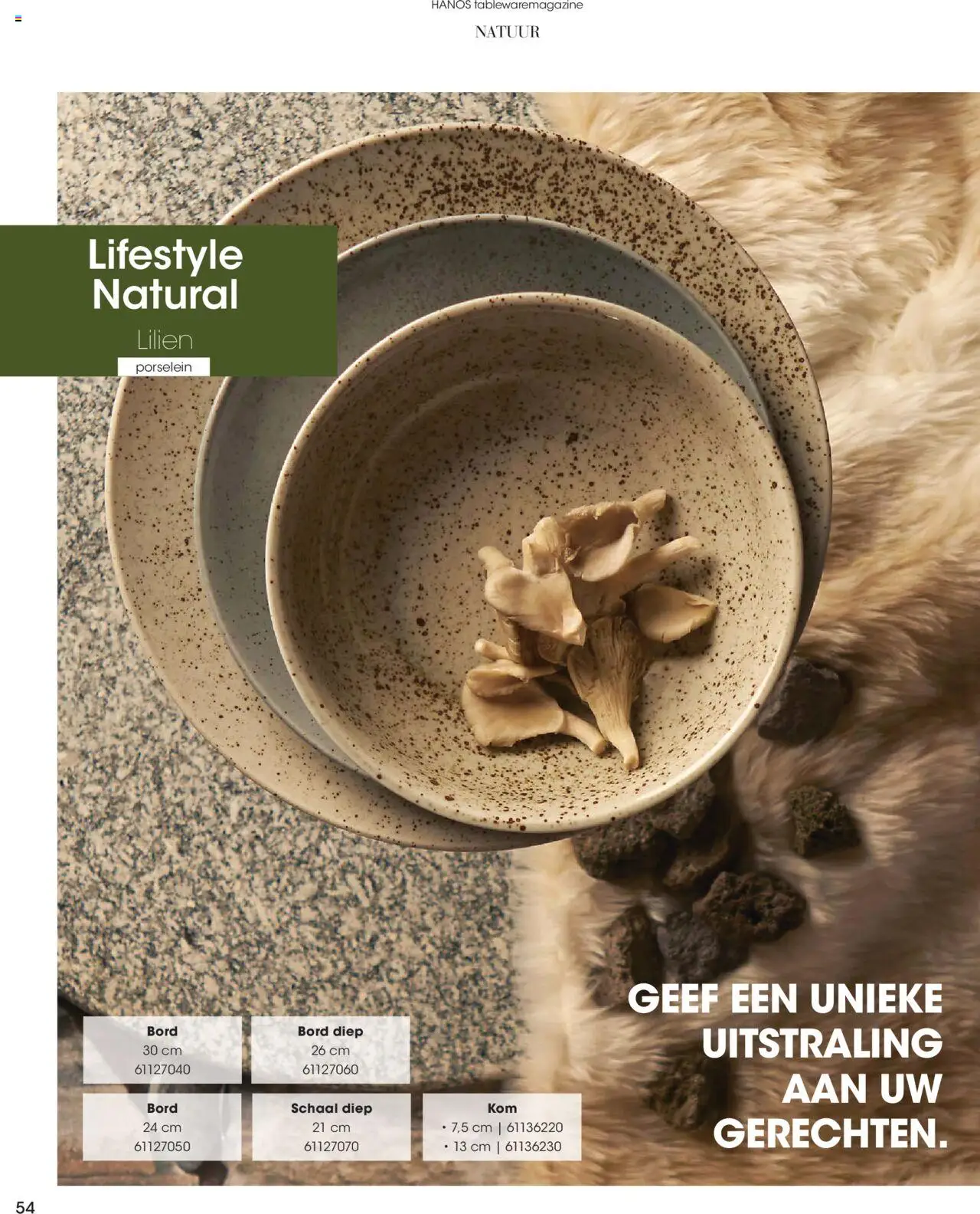  | Pagina: 54 | Producten: Bord, Schaal