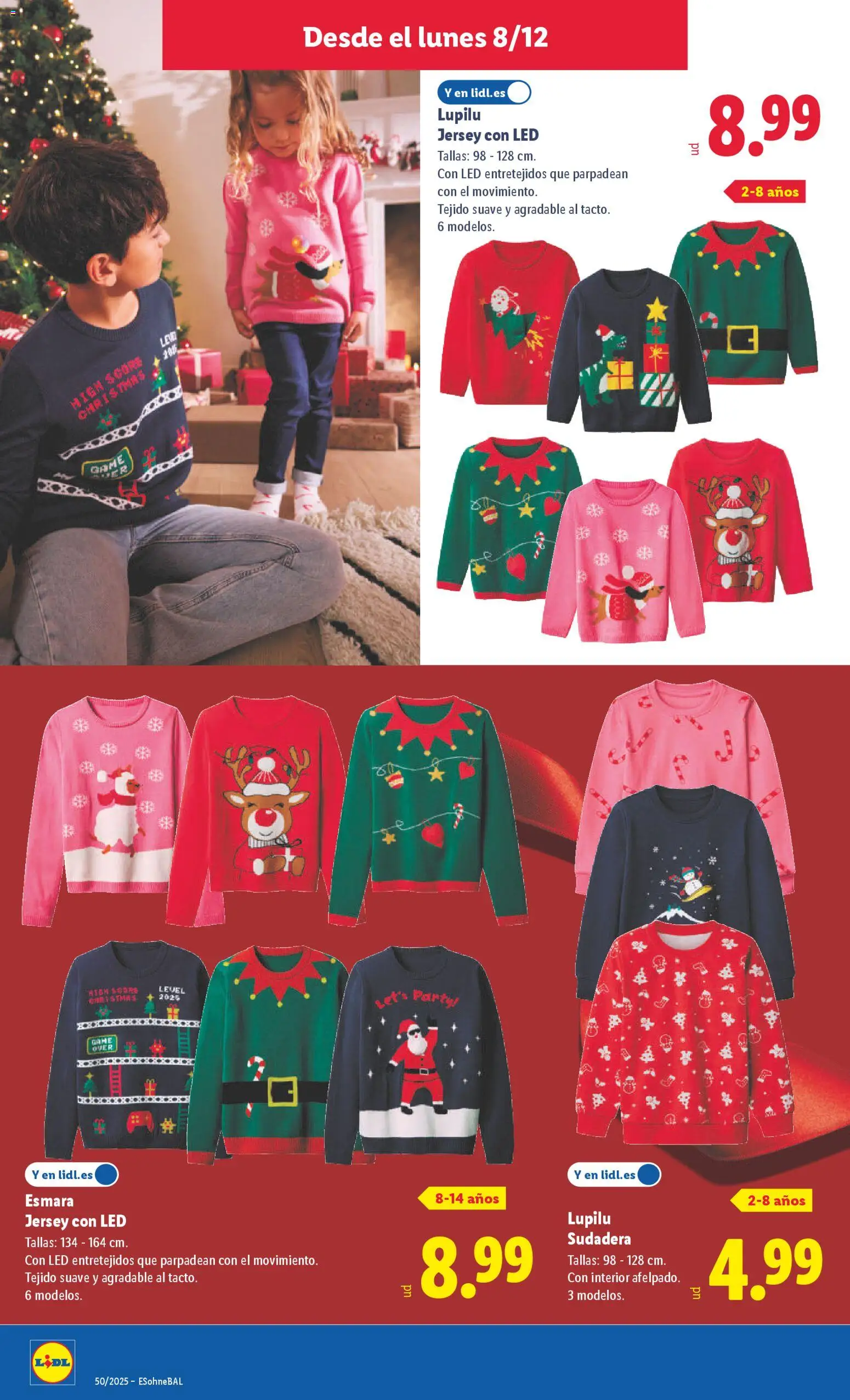 Lidl folleto de bazar │ válido desde el 08.12.2025 | Página: 18 | Productos: Sudadera
