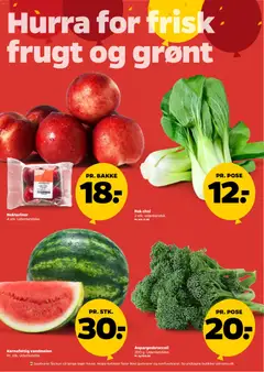 Nektariner, 4 stk. Udenlandske. gyldig fra 14.03.2026 | Side: 13 | Produkter: Vandmelon, Nektariner