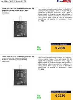 Anteprima del volantino Eurobrico Forni Pizza catalogo valido a partire dal 23.07.2025 | Pagina: 16