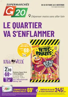 G20 Supermarchés - Prévisualisation de G20 Supermarchés catalogue valide à partir de 22.10.2025