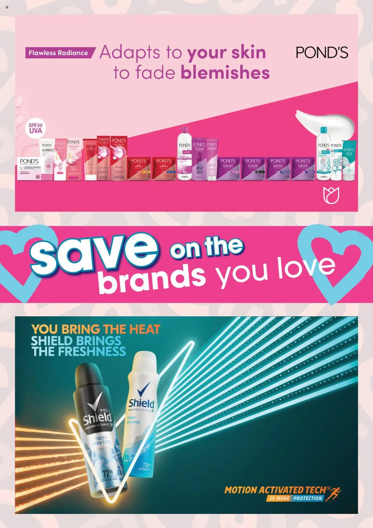 Clicks - Clubcard Magazine │ valid from 01.08.2025 | Page: 90 | Products: Serum, Shower, Antiperspirant