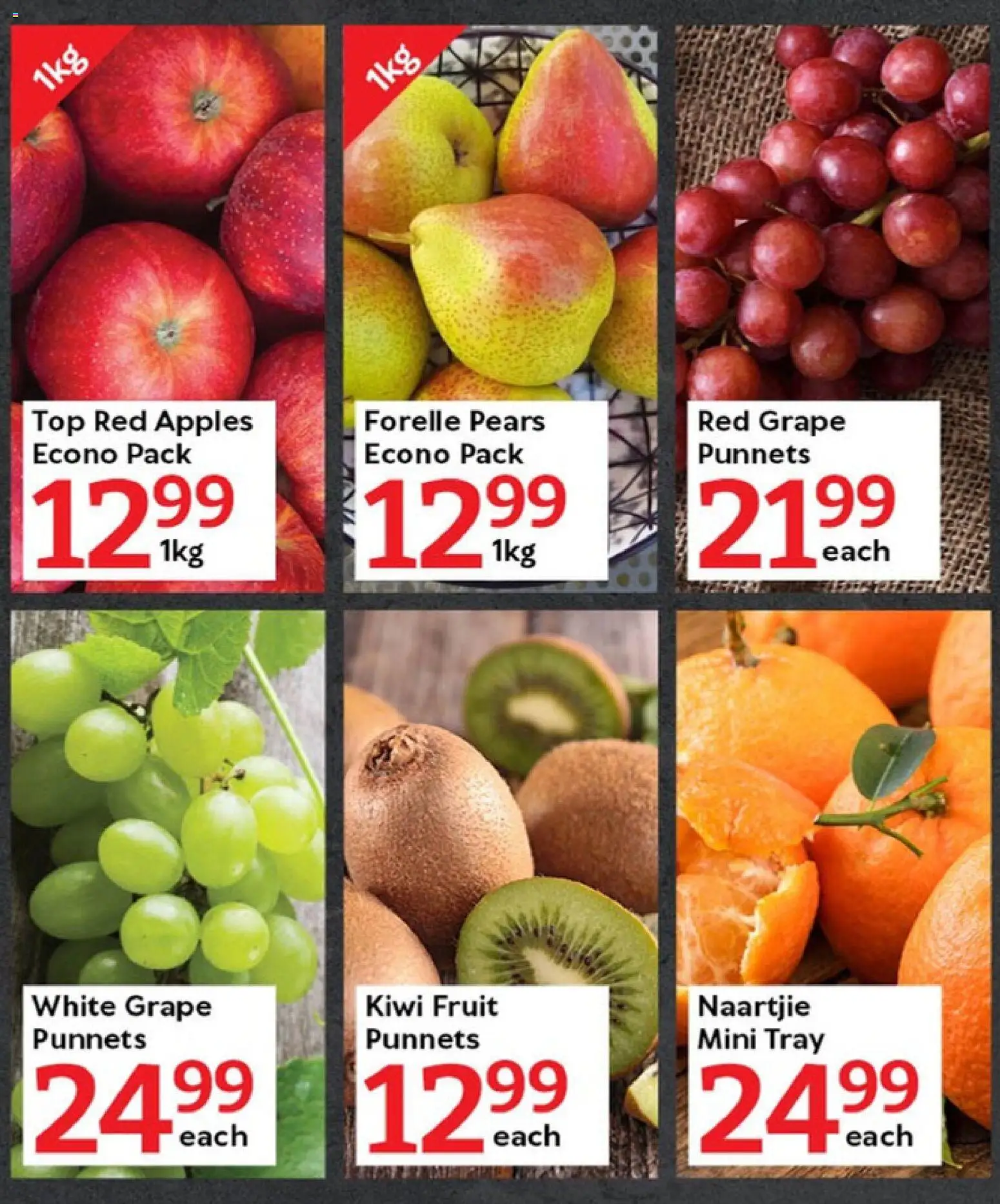 New Oxford Freshmarket catalogue – valid from 04.04.2026 | Page: 8 | Products: Pears, Tray, Apples, Kiwi