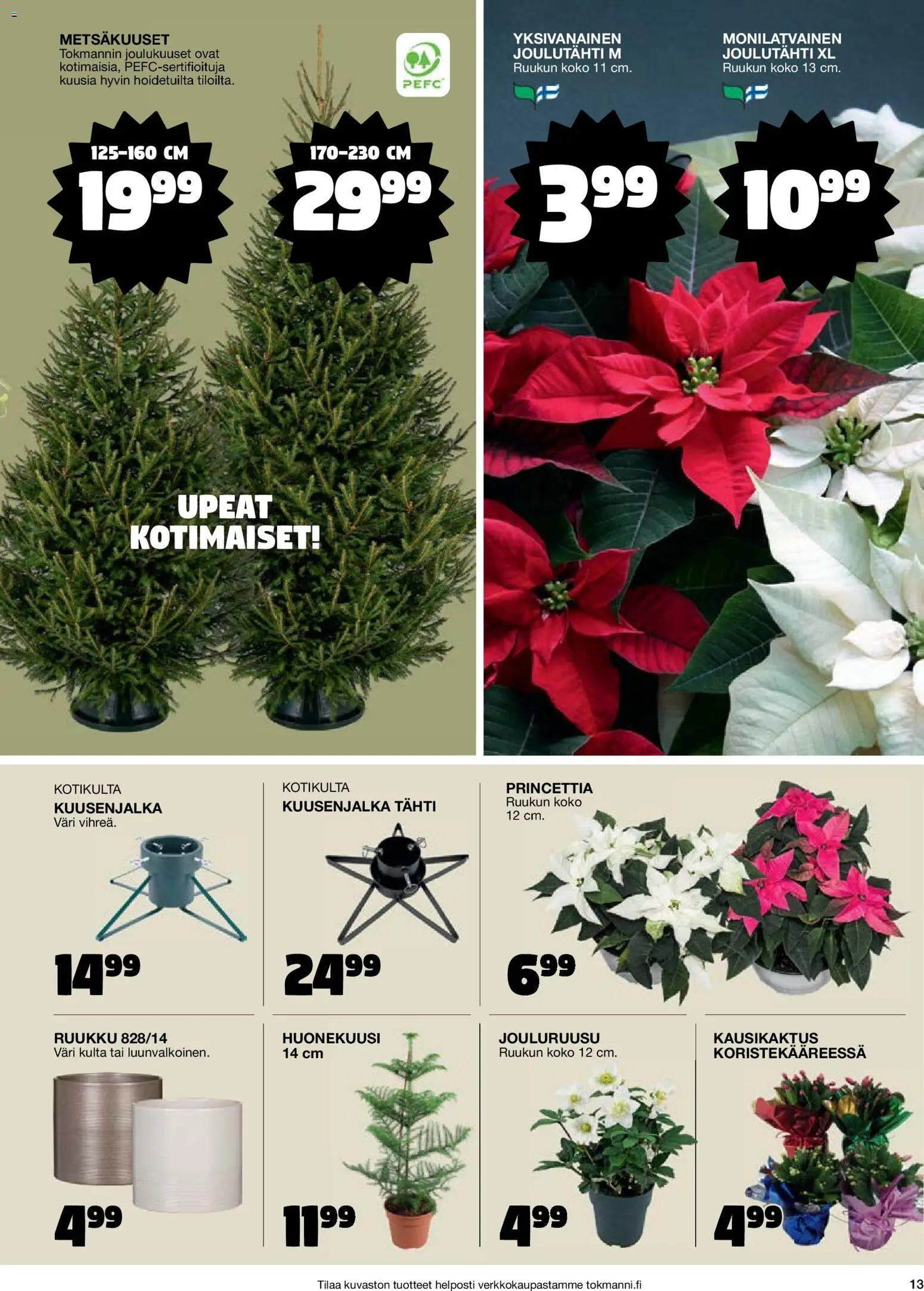Tokmanni - Joulukuvasto 2025 – voimassa 30.10.2025 alkaen | Sivu: 13