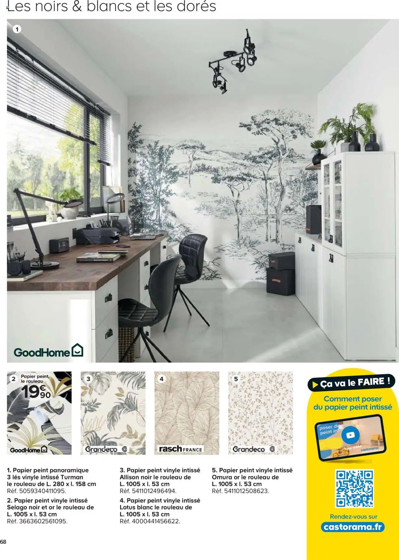 {H1} | Page: 68 | Produits: Vidéo, Rouleau, Papier peint