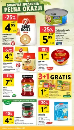 Intermarche Gazetka od 26.06.2025 | Strona: 24 | Produkty: Galaretka, Łosoś, Tuńczyk, Dżem