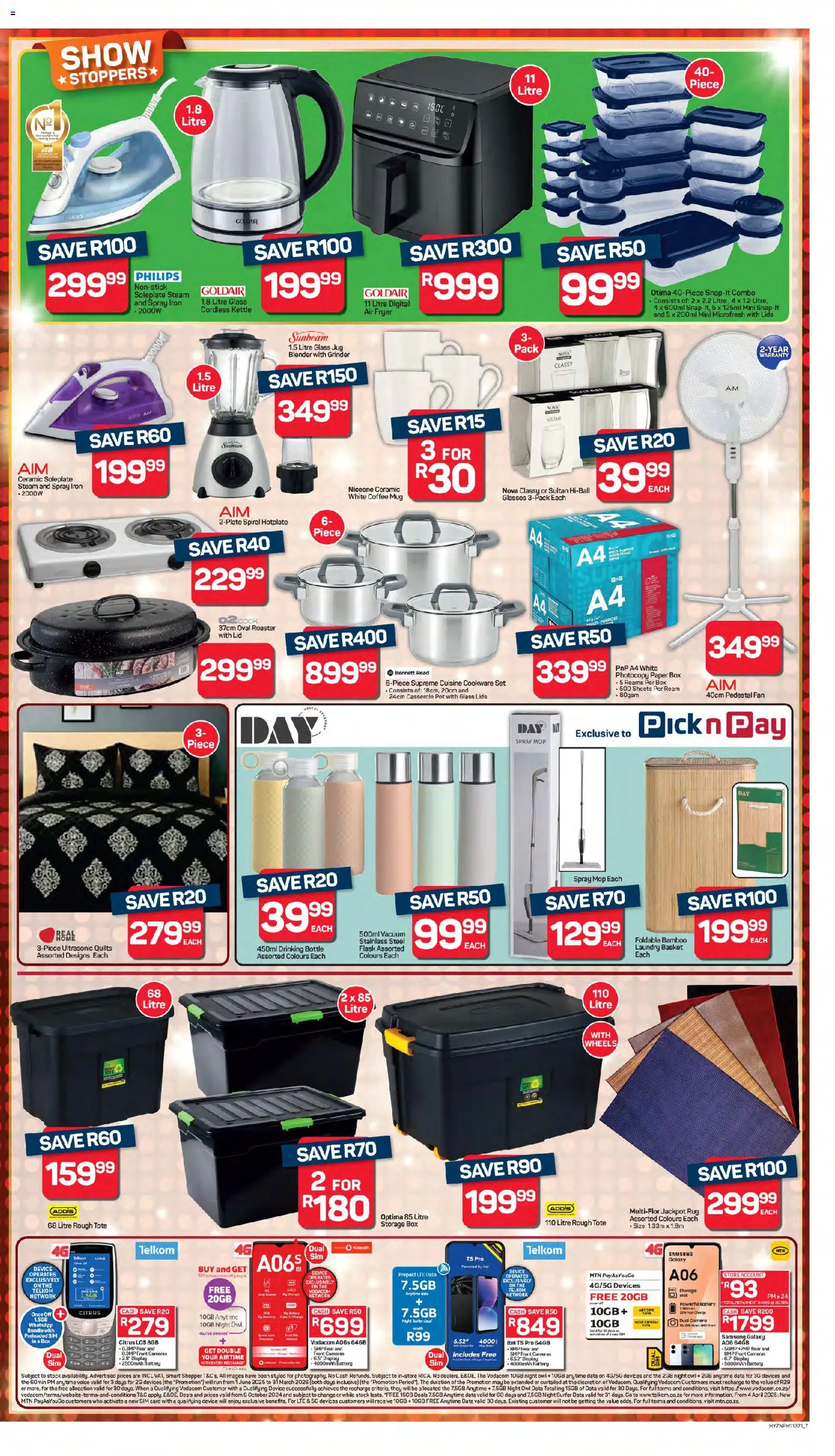 New Pick n Pay catalogue – valid from 23.02.2026 | Page: 7 | Products: Sim, Cookware, Mug, Stock