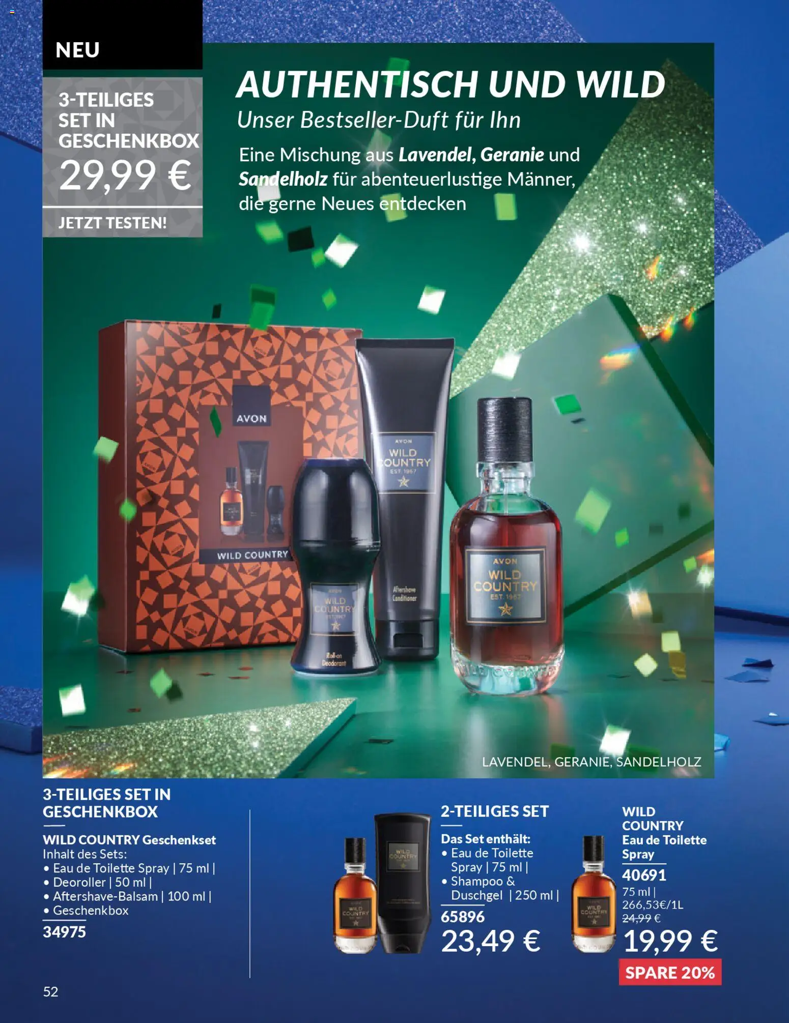 Avon - Black Friday – gültig ab 01.11.2025 | Seite: 54 | Produkte: Toilette, Eau de Toilette, Shampoo, Duschgel