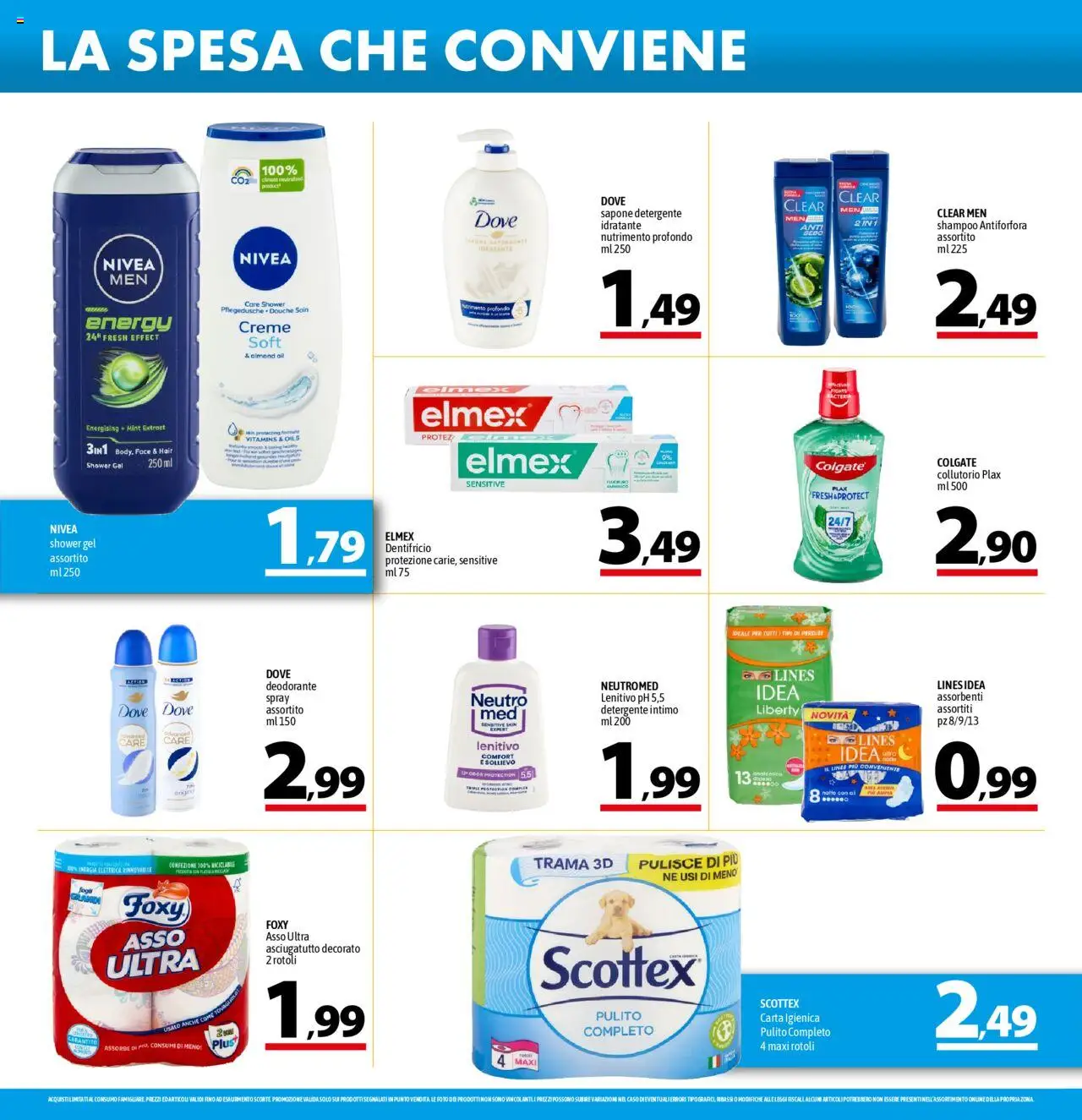 Volantino A&O del 07.08.2025 | Pagina: 14 | Prodotti: Sapone, Deodorante, Collutorio, Detergente